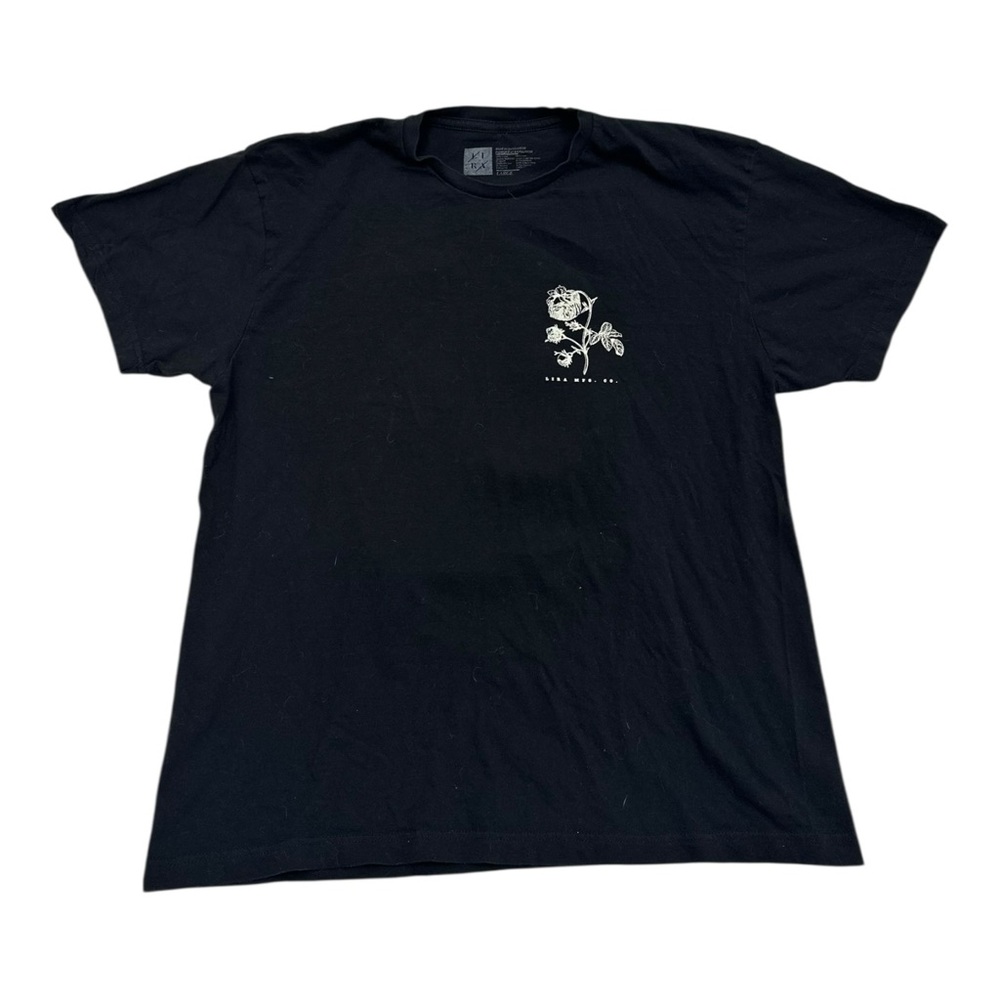 Lira Mfg Co. Black Tee- Size Large